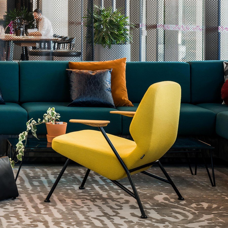 Oblique Lounge Metal