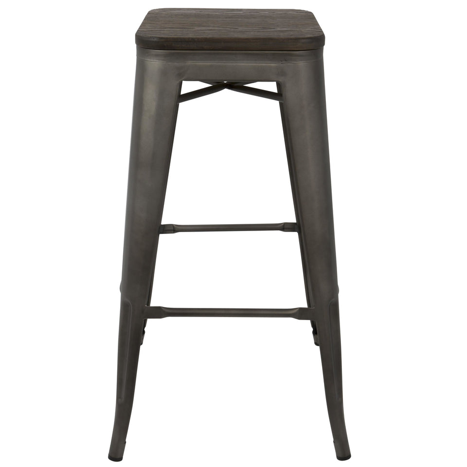 Oregon 30" Fixed-Height Barstool - Set of 2
