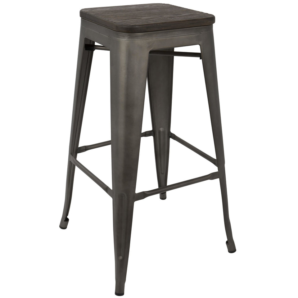Oregon 30" Fixed-Height Barstool - Set of 2