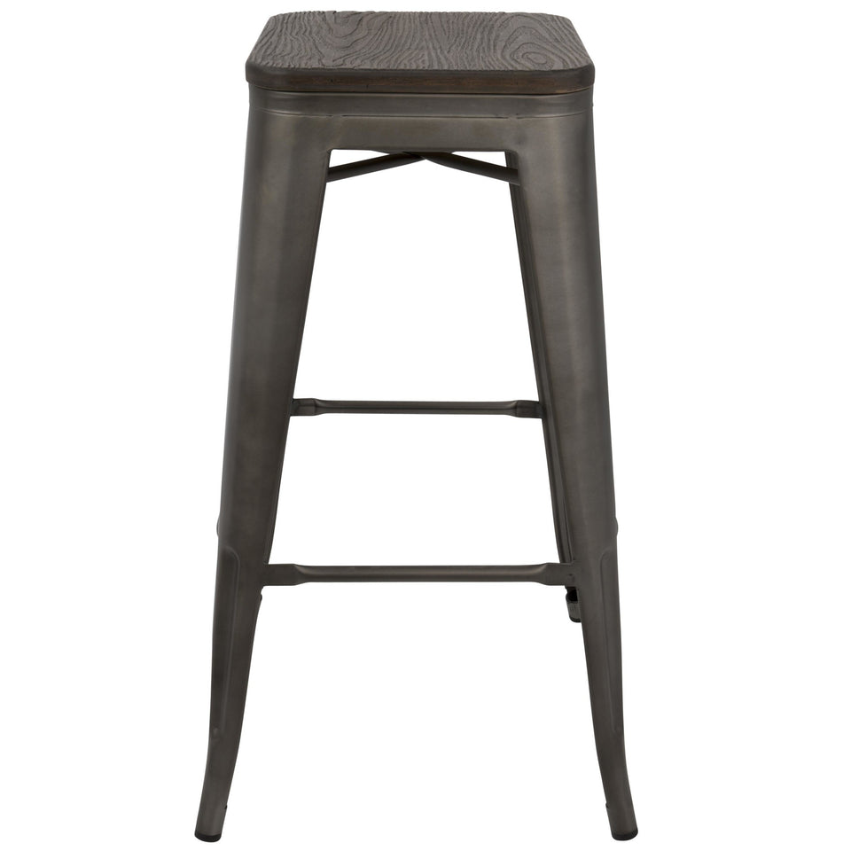 Oregon 30" Fixed-Height Barstool - Set of 2