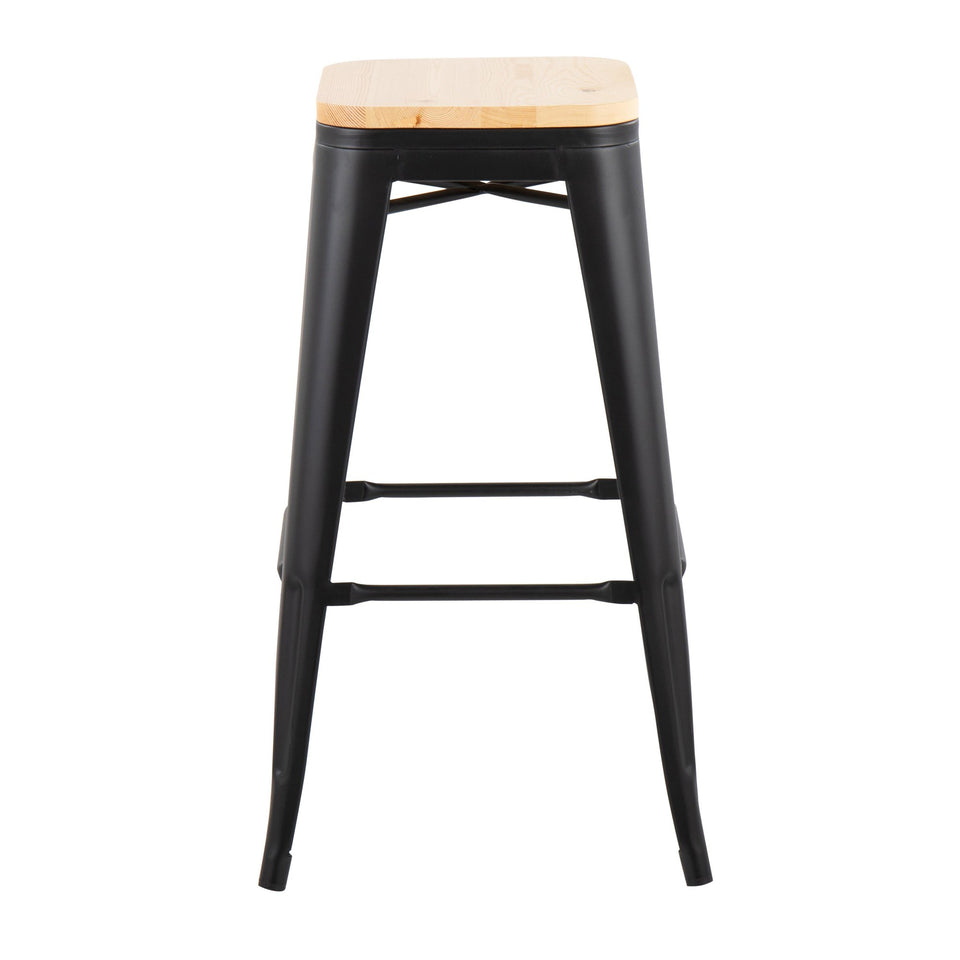 Oregon 30" Fixed-Height Barstool - Set of 2