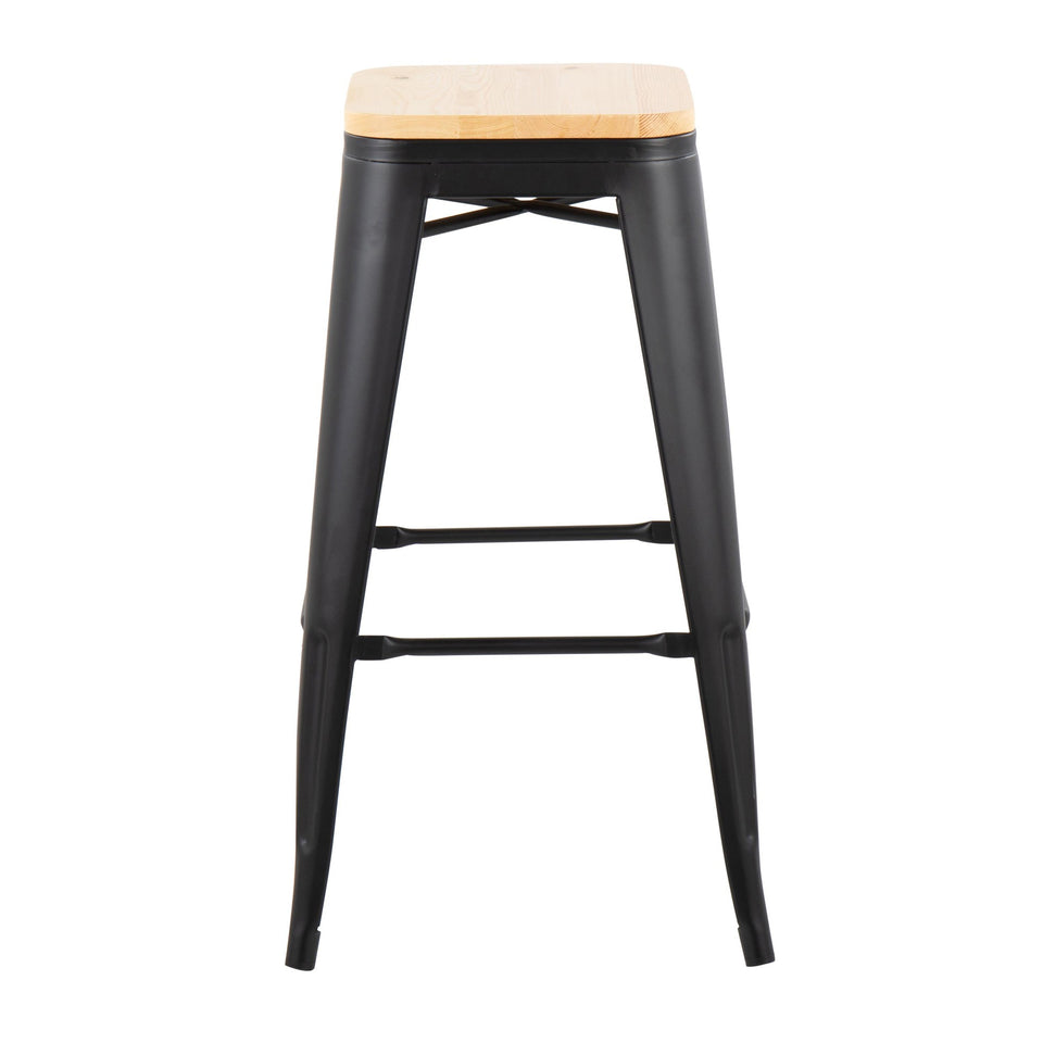 Oregon 30" Fixed-Height Barstool - Set of 2