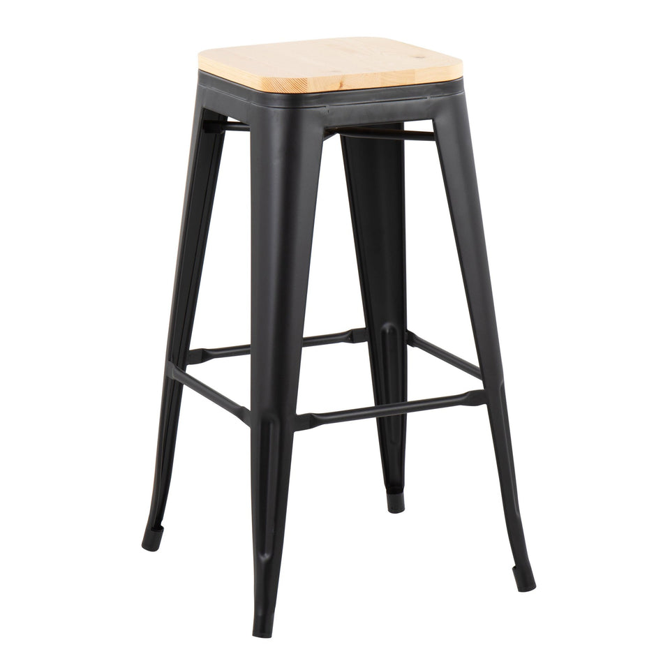 Oregon 30" Fixed-Height Barstool - Set of 2