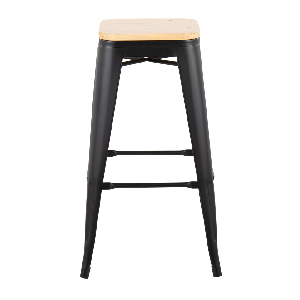 Oregon 30" Fixed-Height Barstool - Set of 2