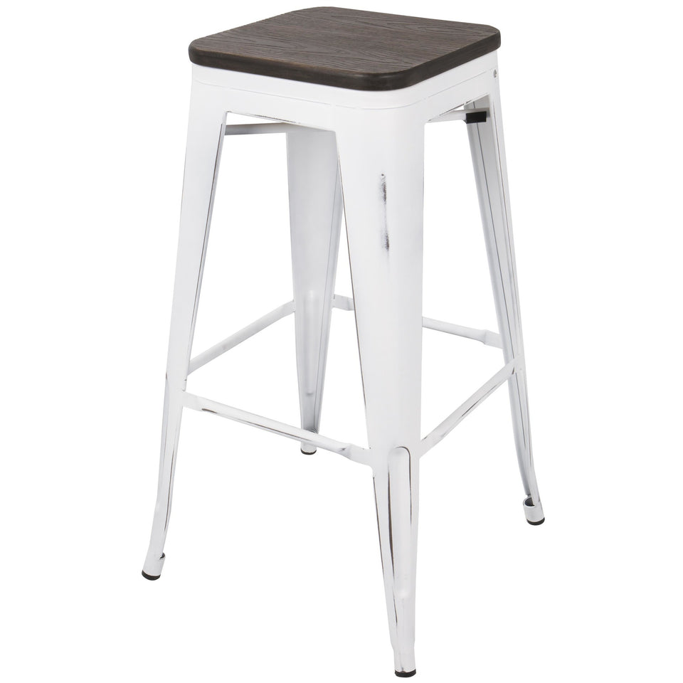 Oregon 30" Fixed-Height Barstool - Set of 2