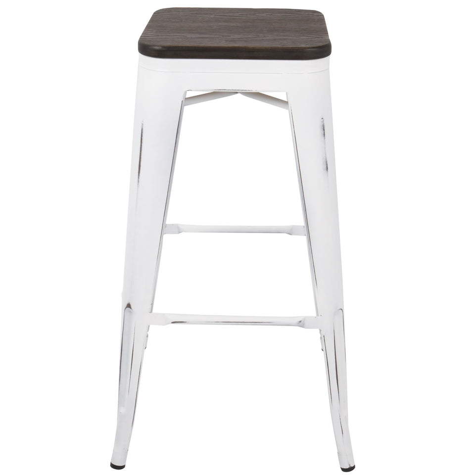 Oregon 30" Fixed-Height Barstool - Set of 2