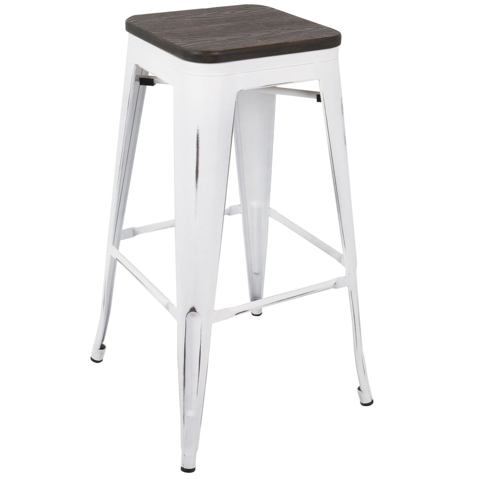 Oregon 30" Fixed-Height Barstool - Set of 2