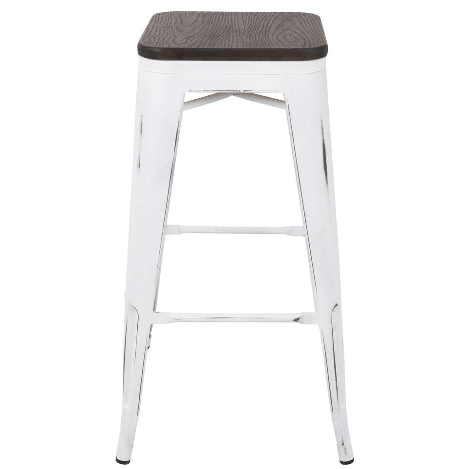 Oregon 30" Fixed-Height Barstool - Set of 2