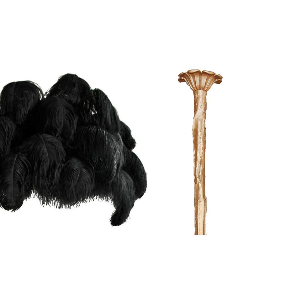 Ostrich Feather Chandeliers