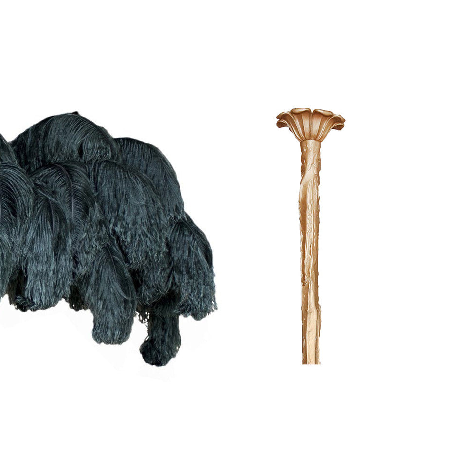 Ostrich Feather Chandeliers