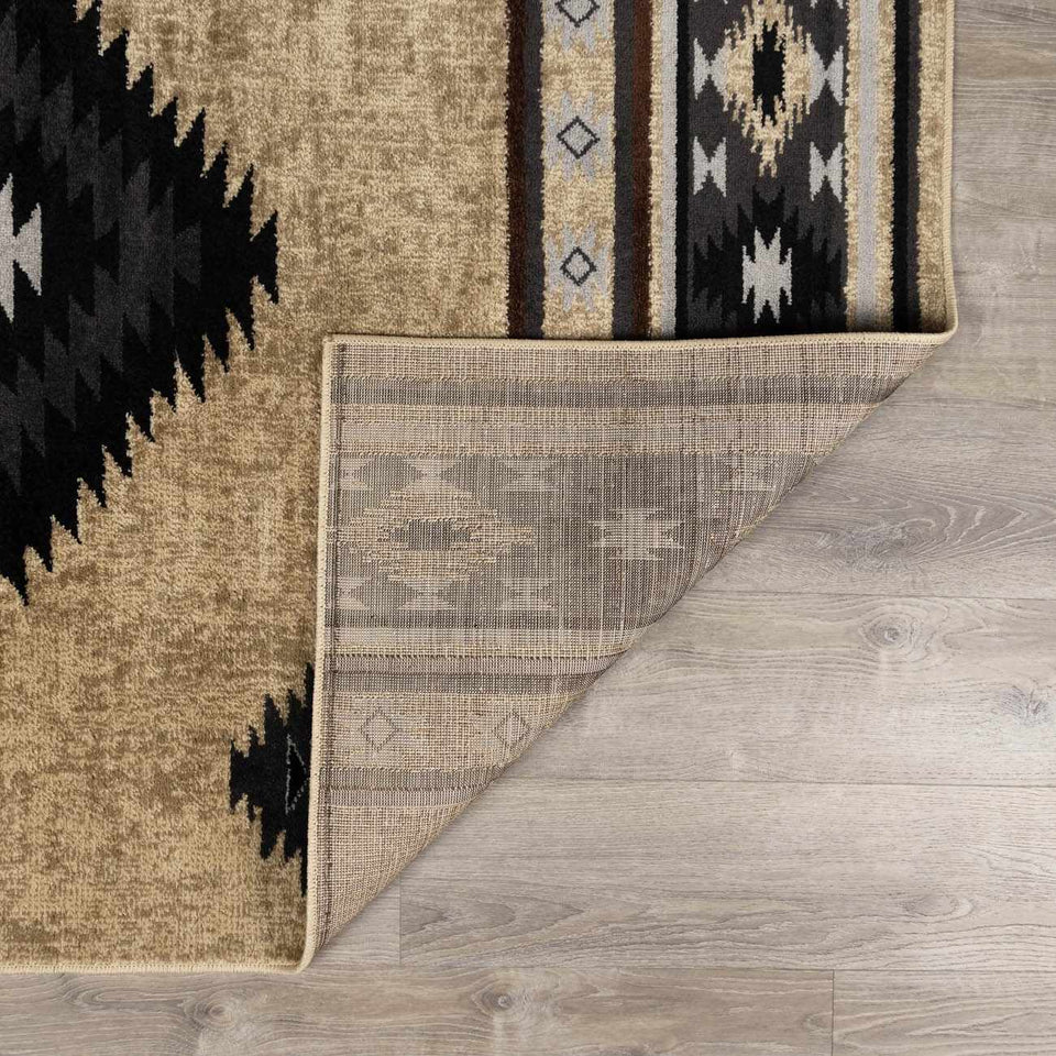 Buckhaven Brown Aztec Carpet
