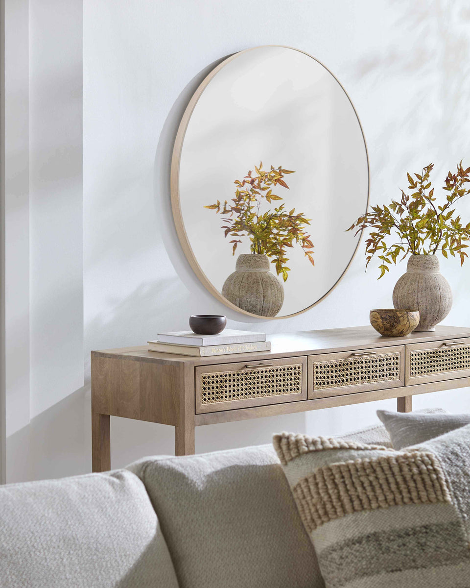 Pontalina Dark Red Mirror