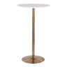 Gold Metal, White MDF