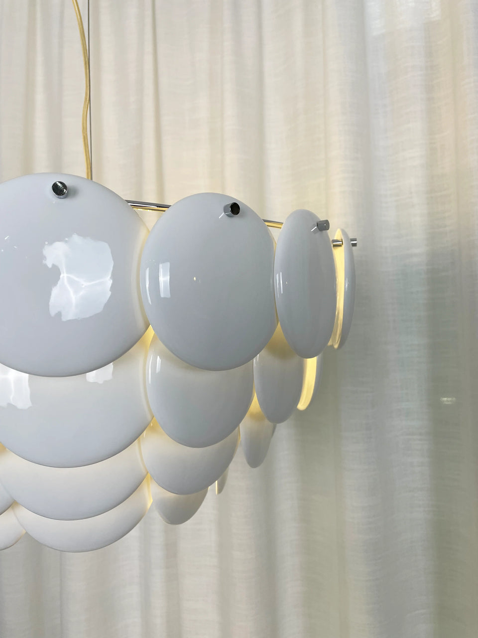 Pembridge White Ceramic Chandelier