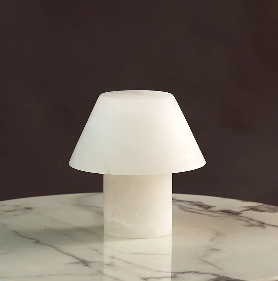 Alabaster Petra Stone House Table Lamp