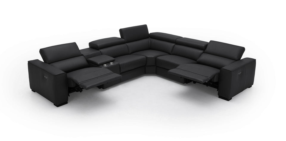 Picasso 6Pc Motion Sectional In Black