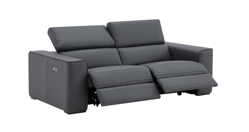 Picasso Love Seat In Blue Grey (no console)