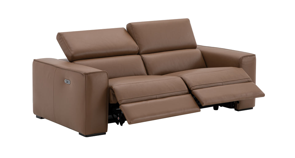Picasso Love Seat In Caramel (no console)