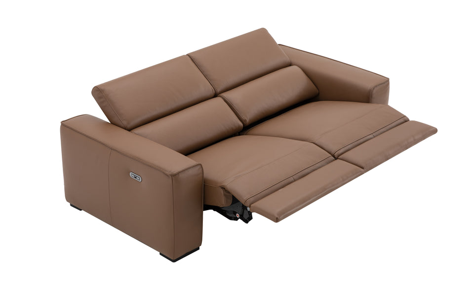 Picasso Love Seat In Caramel (no console)