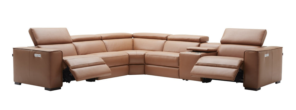 Picasso 6Pc Motion Sectional In Caramel