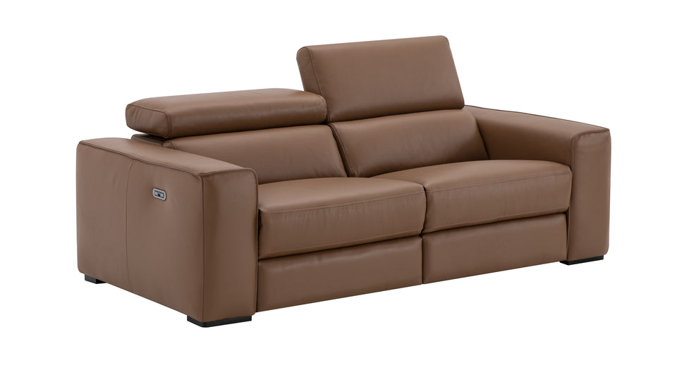 Picasso Love Seat In Caramel (no console)