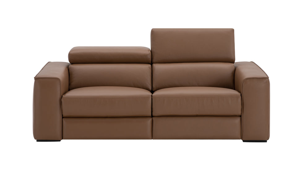 Picasso Love Seat In Caramel (no console)