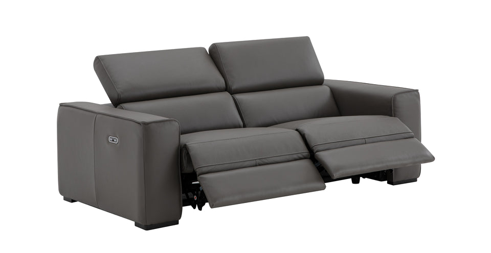 Picasso Love Seat In Dark Grey (no console)