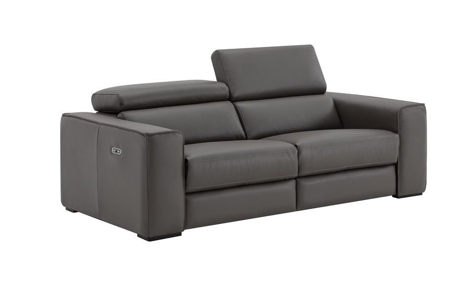 Picasso Love Seat In Dark Grey (no console)