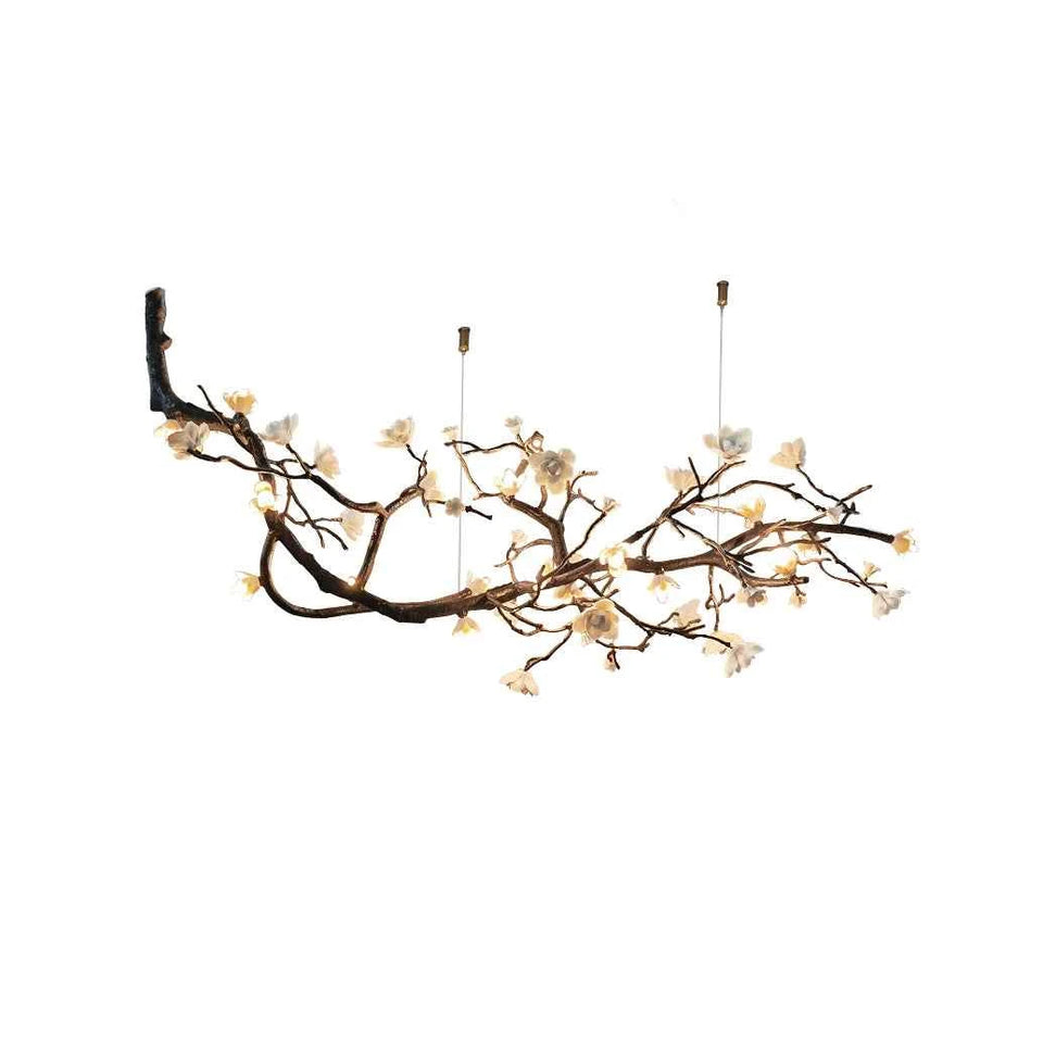 Plum Tree Branch Chandelier