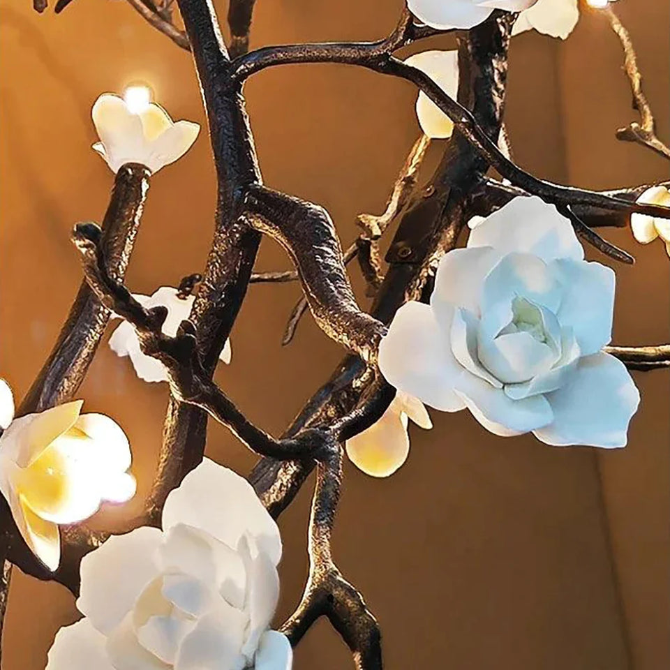 Plum Tree Branch Chandelier
