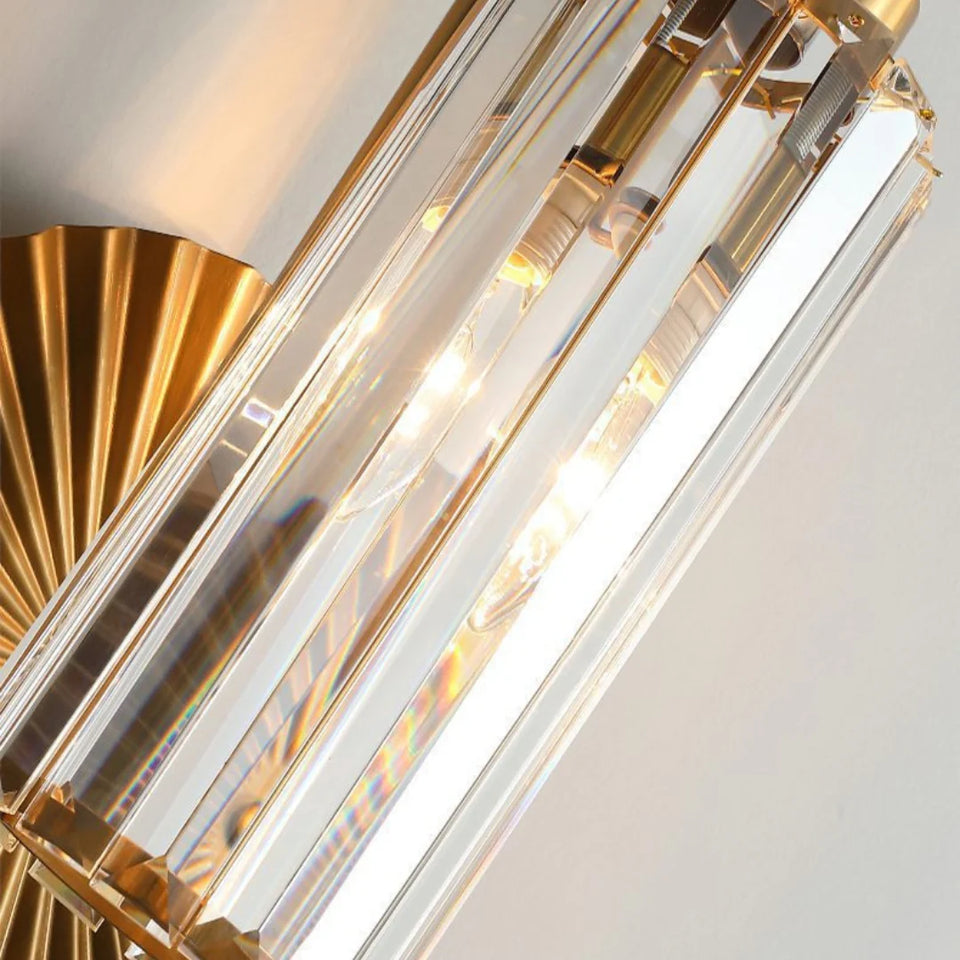 Prismatic Crystal Wall Light