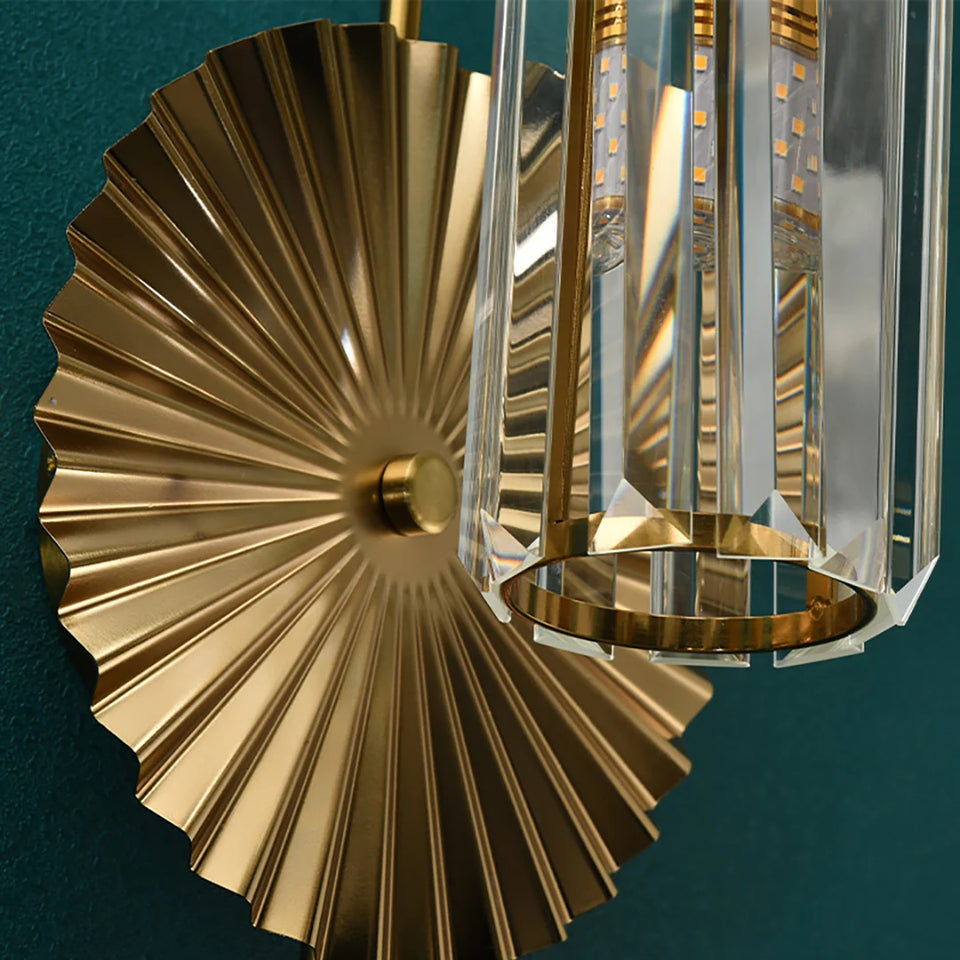 Prismatic Crystal Wall Light