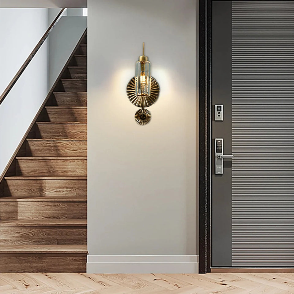 Prismatic Crystal Wall Light