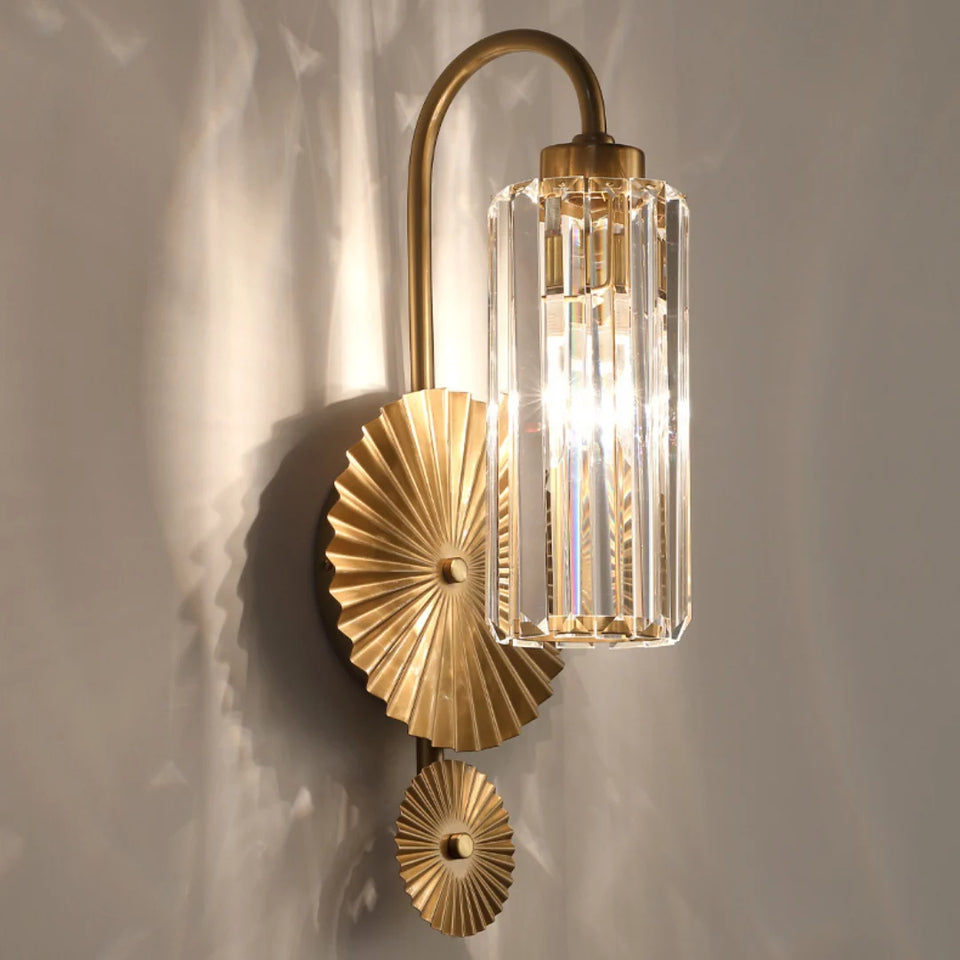 Prismatic Crystal Wall Light