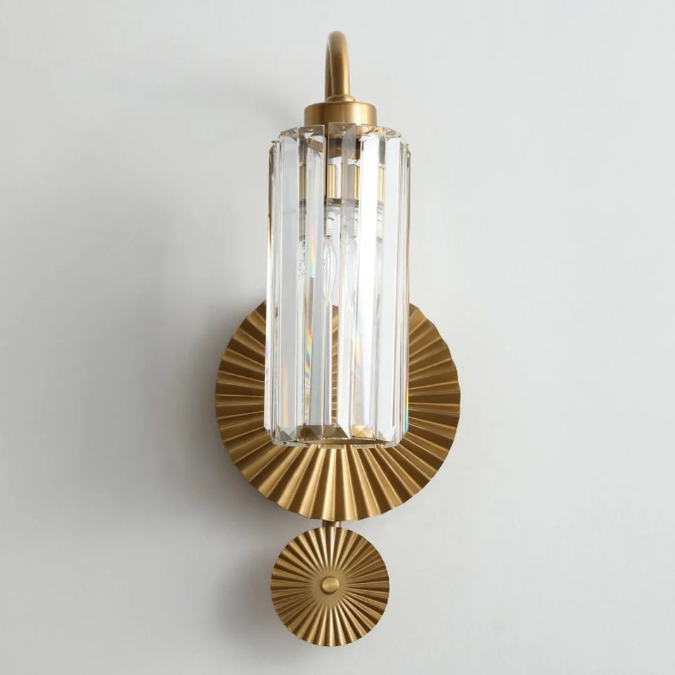 Prismatic Crystal Wall Light