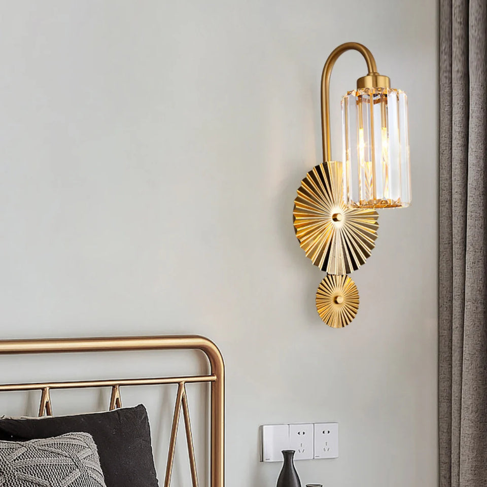 Prismatic Crystal Wall Light