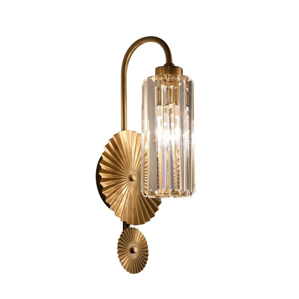 Prismatic Crystal Wall Light