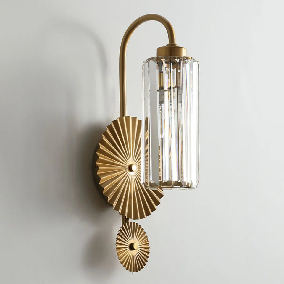 Prismatic Crystal Wall Light