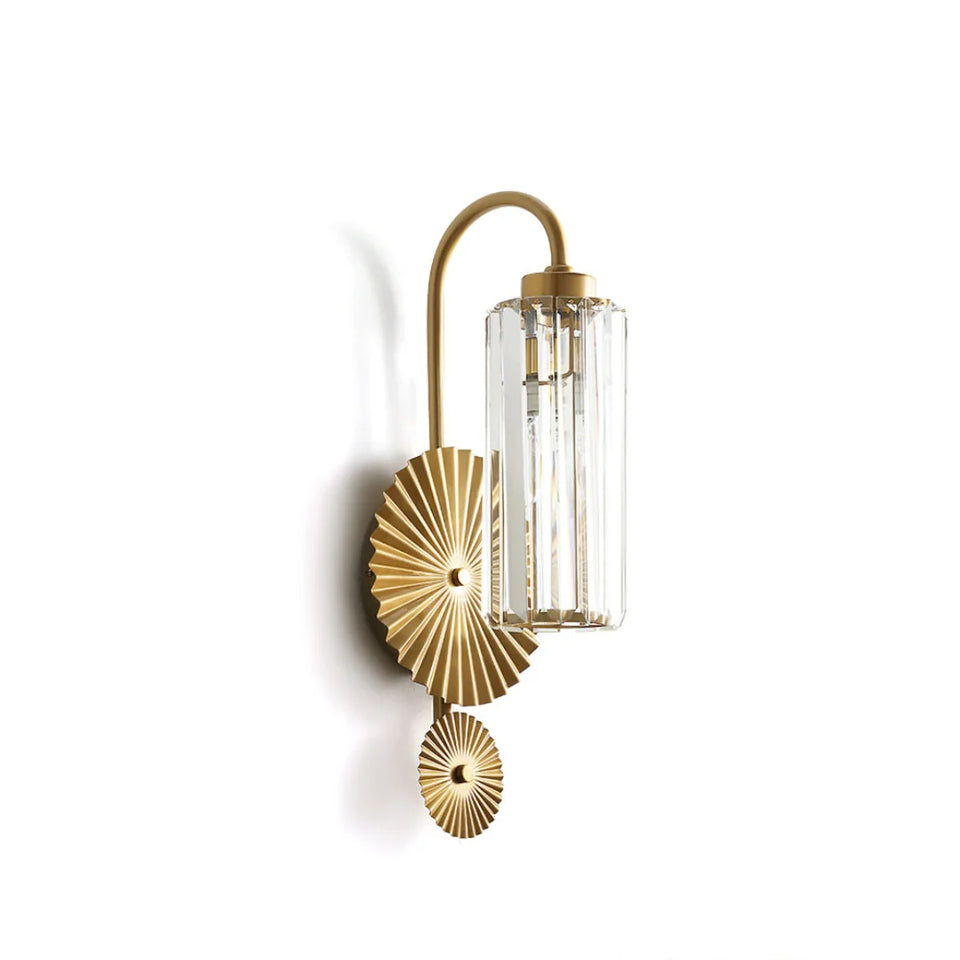Prismatic Crystal Wall Light