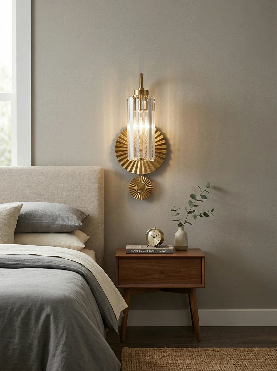 Prismatic Crystal Wall Light