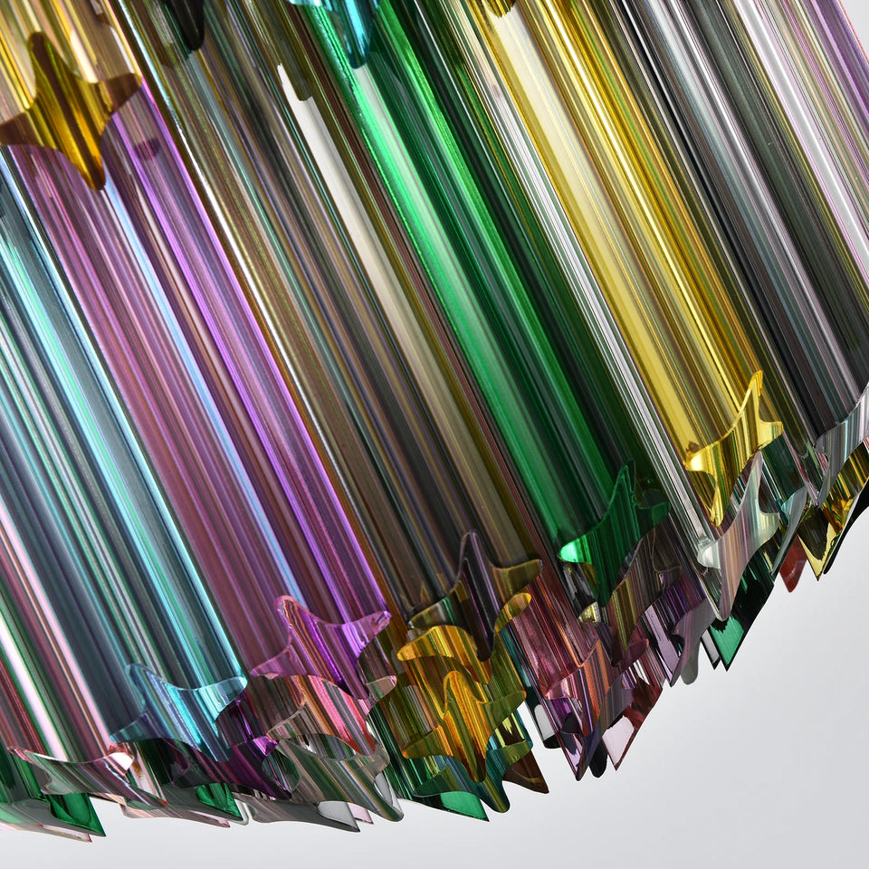 Calliope Multicolour Cut Glass Chandelier