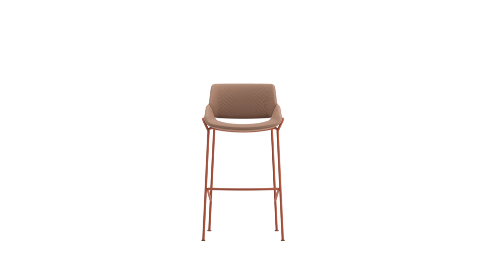 Monk Barstool With Backrest