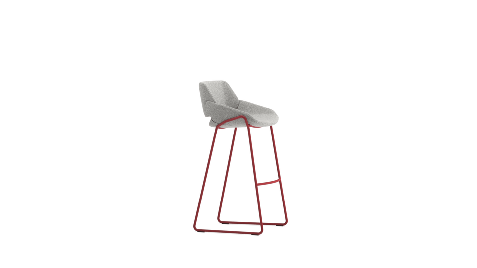Monk Barstool With Backrest