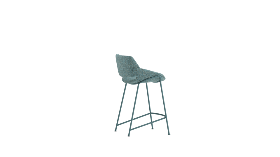 Monk Barstool With Backrest
