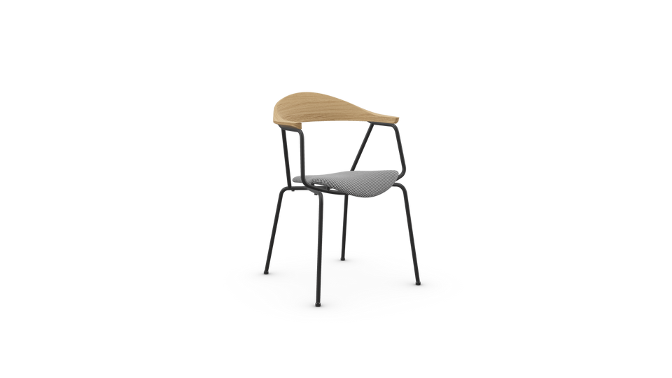 Piun Chair - Upholstered