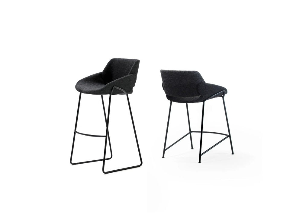 Monk Barstool With Backrest