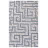 Ivory Light Gray and Sky Blue