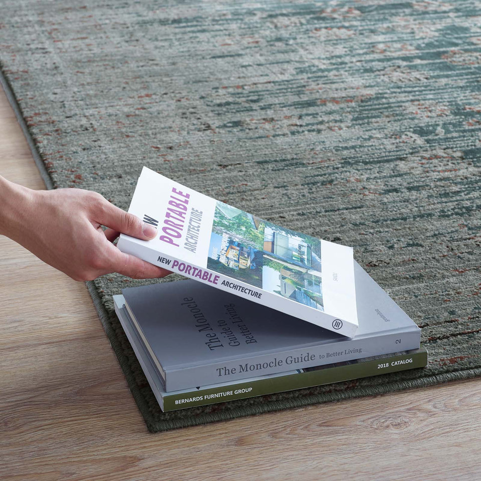 Hesper Distressed Contemporary Floral Lattice Area Rug by Modway