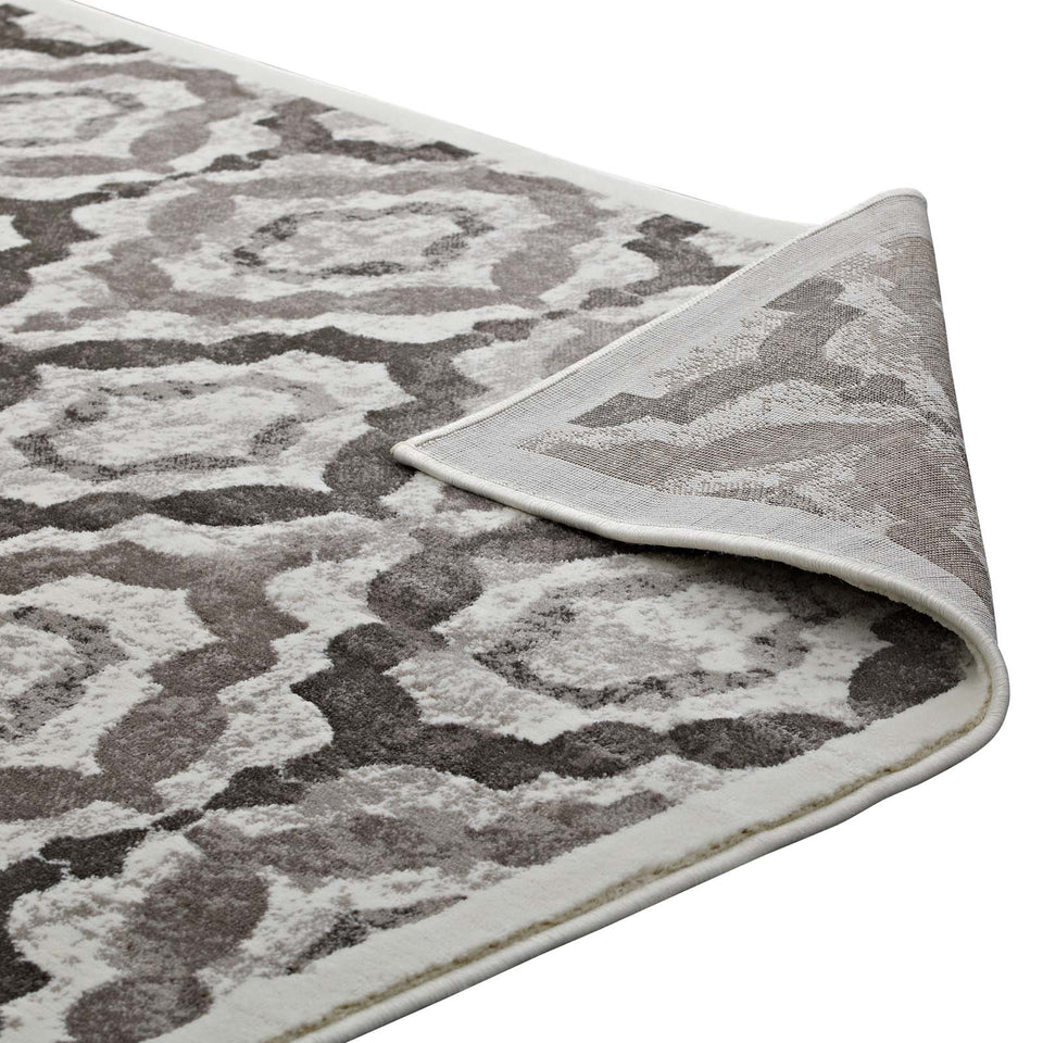 Kalinda Rustic Vintage Moroccan Trellis Area Rug by Modway