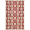Red and Beige